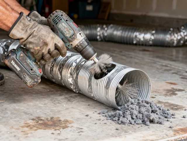 Professional duct cleaning by Barrington Dryer Vent Cleaning in Barrington