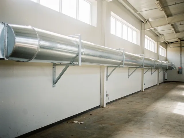 Barrington Dryer Vent Cleaning team performing heavy-duty industrial dryer vent cleaning in Barrington