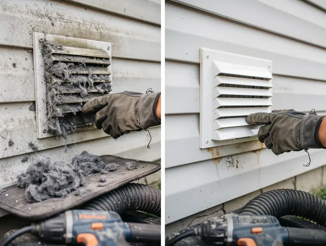 Residential dryer vent cleaning by Barrington Dryer Vent Cleaning in Barrington